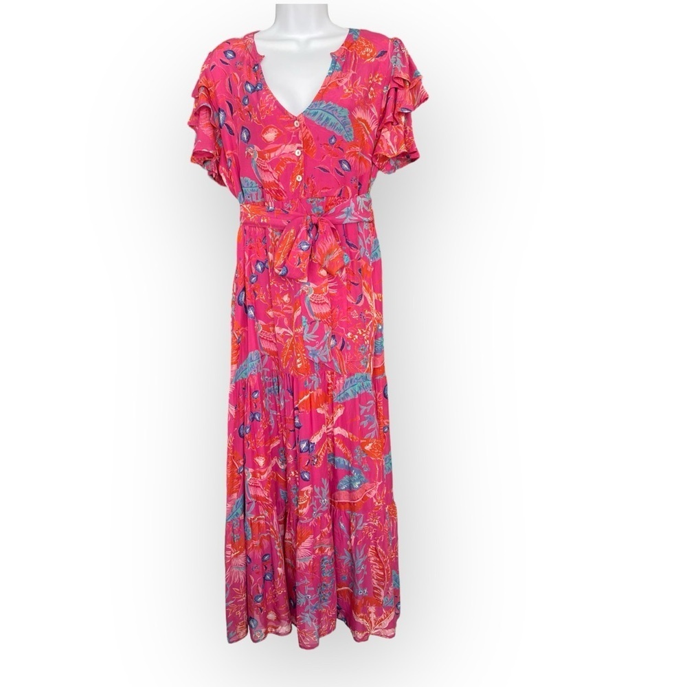-B3 Banjanan Silk Dress
